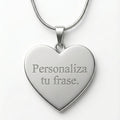 Collar "Historia de Amor" Personalizable + Tarjeta de Regalo + caja de regalo (Edición San Valentín)