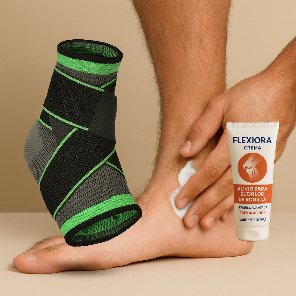 TOB COMPRESSION™ + CREMA DOLOR ARTICULARES Flexiora™