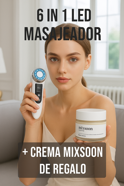 LuminSkin™ 6 in 1 LED + CREMA MIXSOON DE REGALO