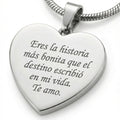 Collar "Historia de Amor" + Tarjeta de Regalo (Edición San Valentín)