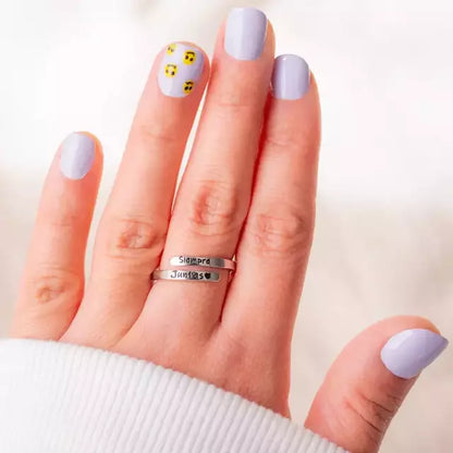 2x1 anillos "Siempre Juntas" + Caja y tarjeta de regalo!!