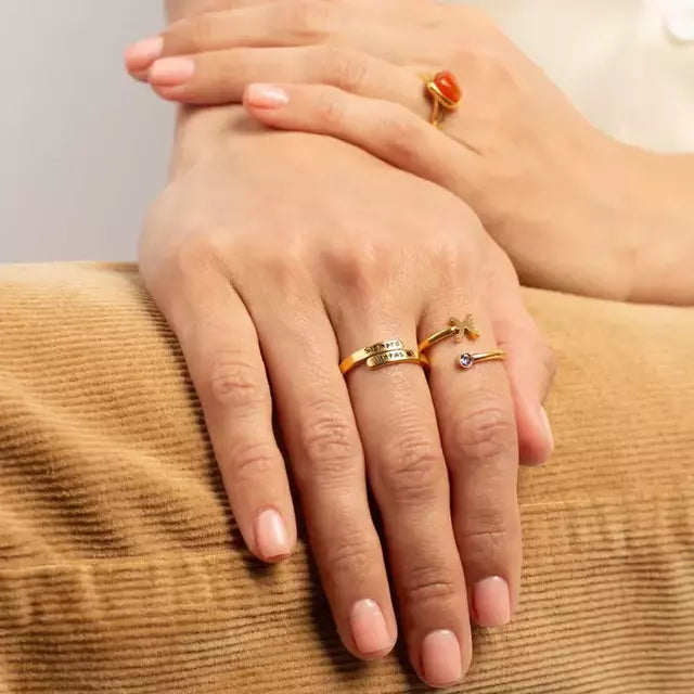 2x1 anillos "Siempre Juntas" + Caja y tarjeta de regalo!!