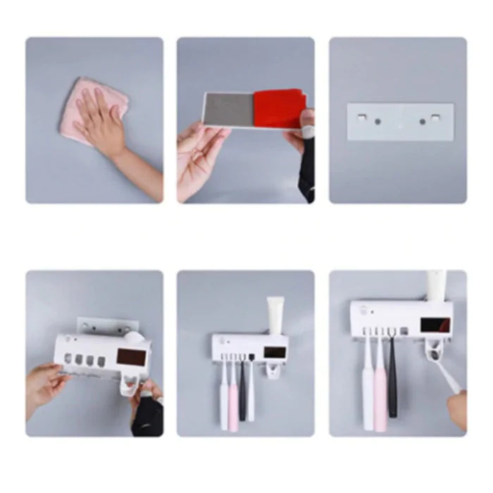 PORTA CEPILLOS UV ESTERILIZADO