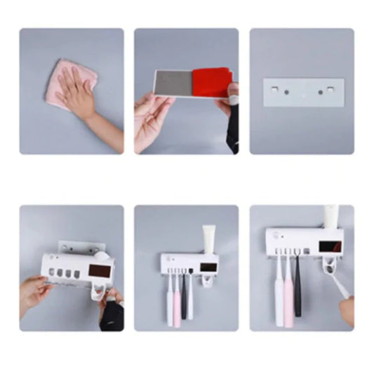 PORTA CEPILLOS UV ESTERILIZADO